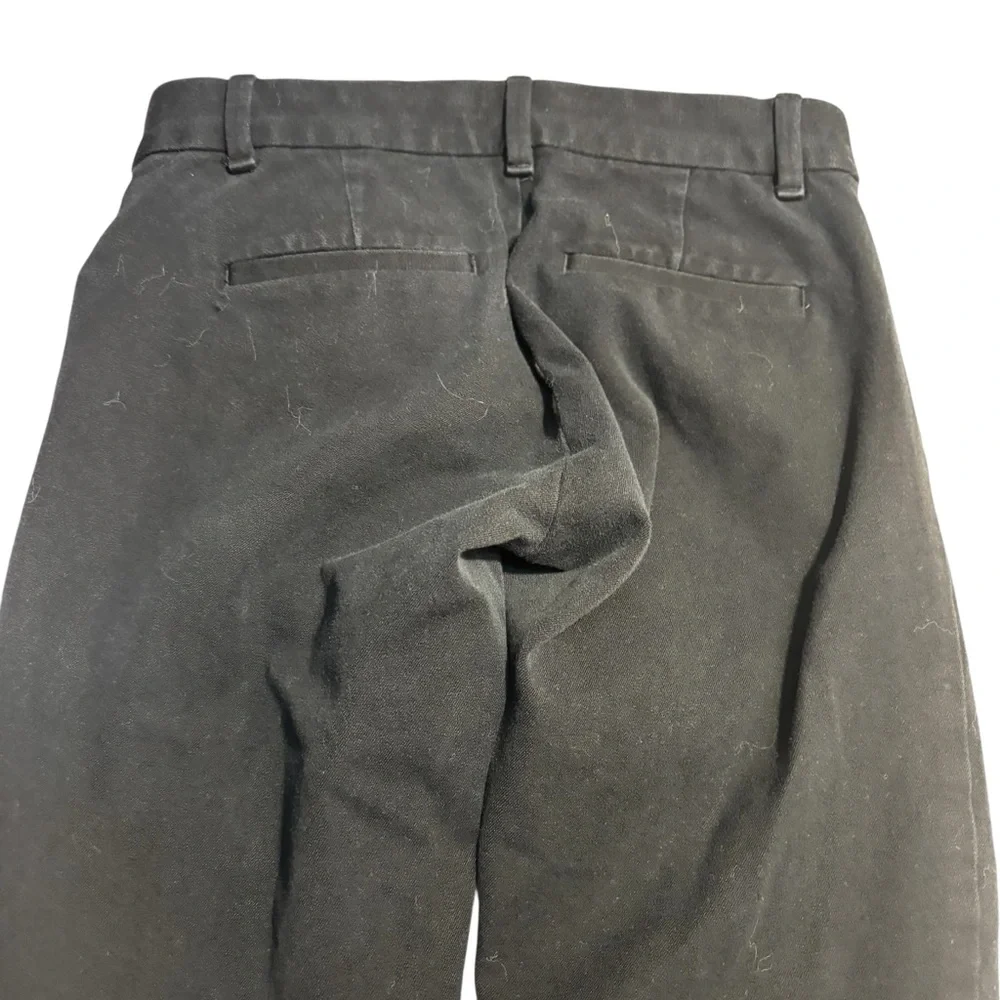 GAP Skinny Ankle B Pants Sz 00R True Black Stretch Cotton Spandex Cropped Pants